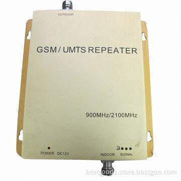 Booster cell phone signal with GSM/UMTS/3G